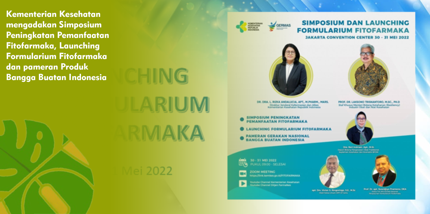 Peluncuran Formularium Fitofarmaka oleh Kemenkes